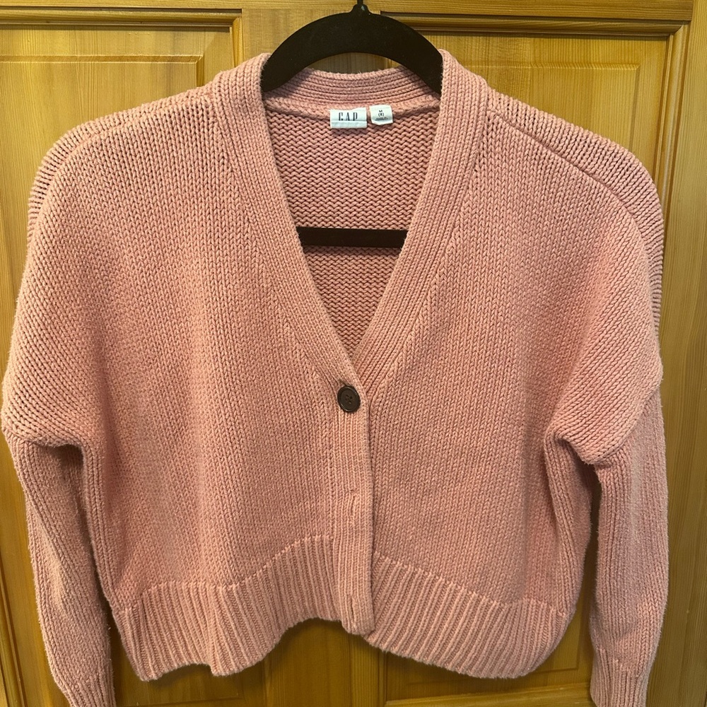 GAP Women's Blush Cardigan Sweater